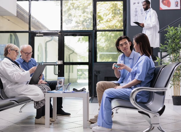 healthcare-team-reviewing-patient-data-on-slipstream-dashboard